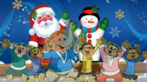 Новогодний паровозик игра для детей.