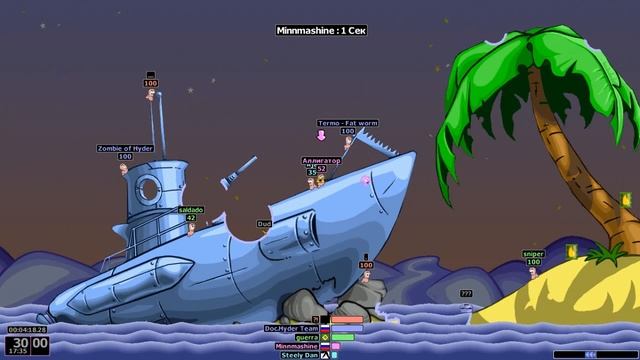 Worms Armageddon - Online Multiplayer смотреть онлайн