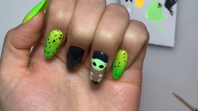 Дизайн ногтей малыш йода | Звездные войны | Часть 2 смотреть онлайн