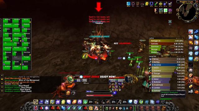 420 DPS Enhancement Shaman Classic WOW Molten Core смотреть онлайн