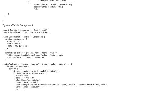 How to add DatePicker on buttonclick reactjs? смотреть онлайн