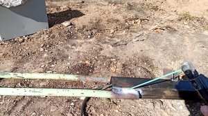 Huter DY4000L тест сварочным аппаратом 160А. Осилит?