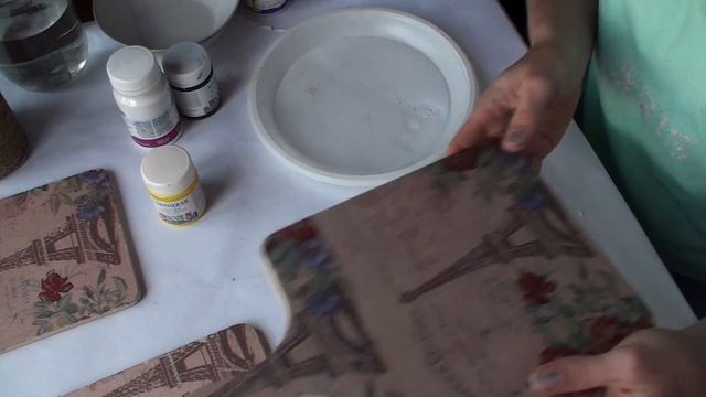 ДЕКОРИРУЮ ДОЩЕЧКИ В ТЕХНИКЕ ДЕКУПАЖ на подарок. смотреть онлайн