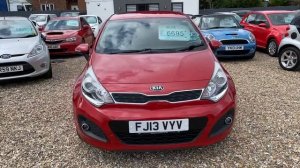 13 13 Kia Rio 1.4 CRDi EcoDynamics 3 Hatchback 5dr Diesel Manual (105 g/km, 89 bhp) 25,800 Miles