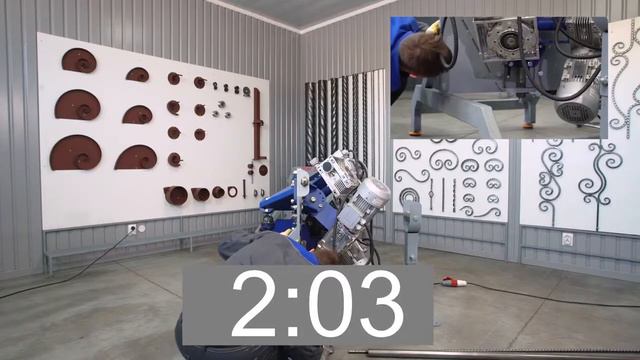 Перенастройка станка ПРОФИ-ВТ на разные диаметры. Кузнечные станки ПРОФИ. смотреть онлайн