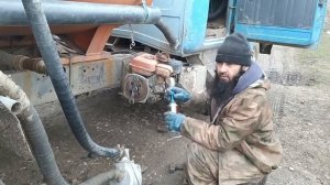 Как снять с помпы поломанную крыльчатку