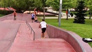 Скейт-парк в Краснодаре. Skate park in Krasnodar.