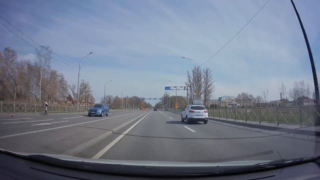 Поездка по Санкт-Петербургу: Угольная улица – Петергофское шоссе
