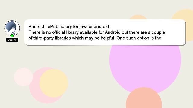 Android : ePub library for java or android смотреть онлайн
