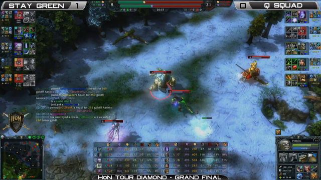 HoN tour Cycle 3 Diamond Grand Finals - QsQ vs sG game 1 смотреть онлайн