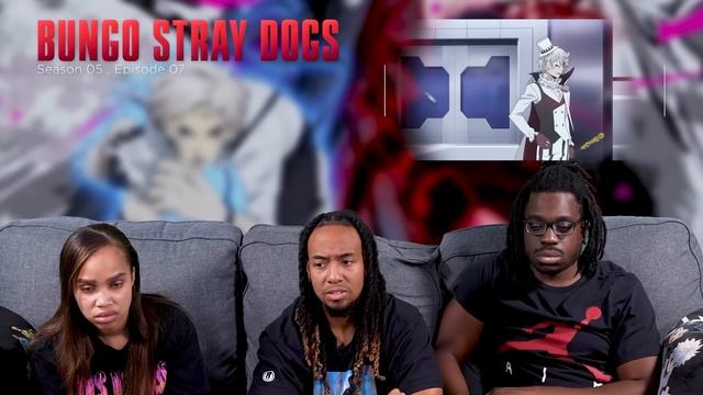 At the Port in the Sky (Part 3) | Bungo Stray Dogs S5 Ep 7 Reaction смотреть онлайн