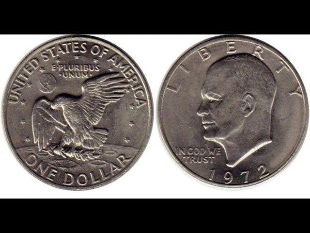 1 доллар Дуайт Дэвид Эйзенхауэр 1972 год