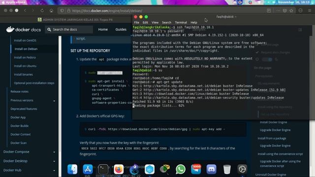 Installation Docker on Debian - ASJ смотреть онлайн