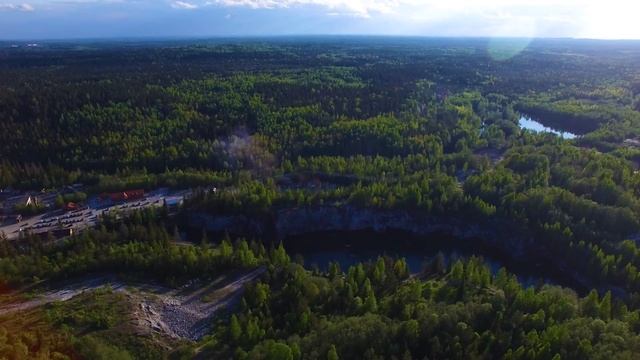 Туры в Карелию из СПб. Рускеала мраморный каньон, водопады
