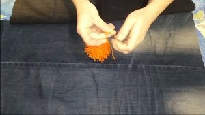 КОВРИК ИЗ ПОМПОНОВ СВОИМИ РУКАМИ. DIY