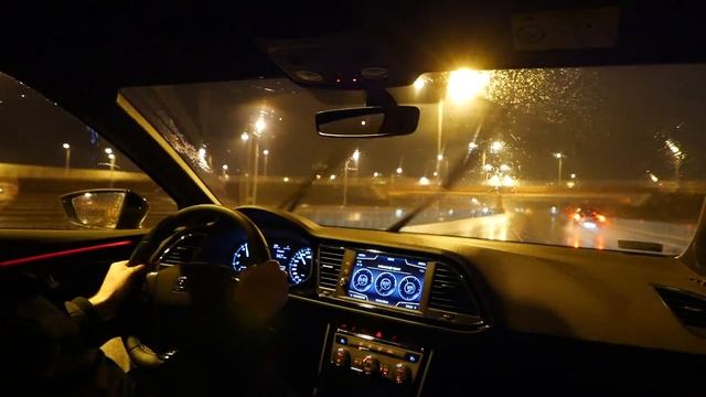 2017 SEAT Leon CUPRA ST 300 4Drive 4WD [ TEST DRIVE ][ HEAVY RAIN ] ULEWA Jazda Próbna PL смотреть онлайн