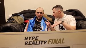 Финал Hype Reality: Тимур Никулин - Харун Бозиев / Слова сразу после боя