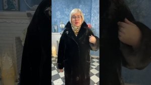 Шуба из мутона!