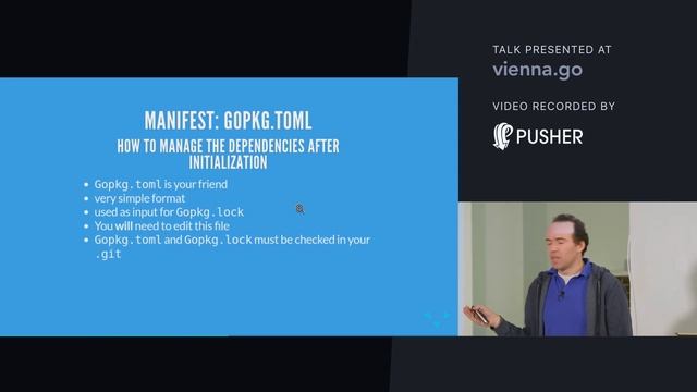 Intro To Dep, The Go Dependency Management Tool смотреть онлайн