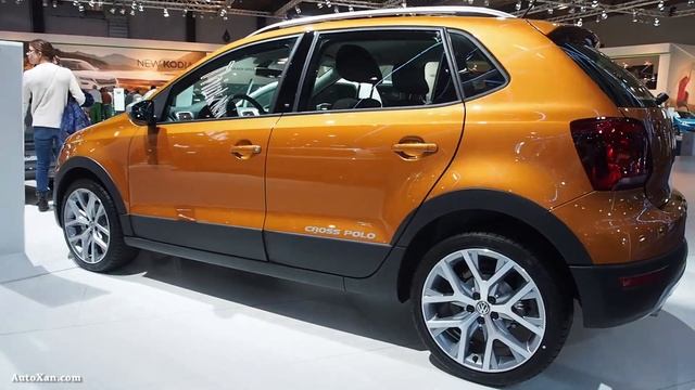 Volkswagen Cross Polo 1.2 TSi BlueMotion Technology 90ch DSG7 Honey Orange - Lookaround смотреть онлайн