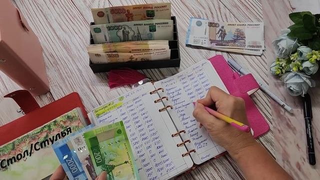 Распределяю 60550 и туплю)/Система денежных конвертов/ Второе распределение Сентября2023