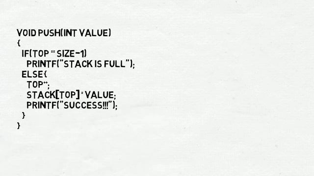 Push and Pop in Stack ADT !
