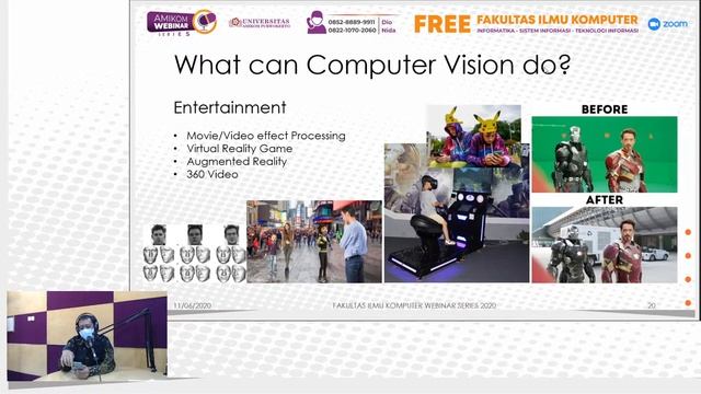 APLIKASI KAMERA UNTUK DETEKSI OBJEK PADA REVOLUSI INDUSTRI 4.0 | AMIKOM WEBINAR SERIES #02 смотреть онлайн