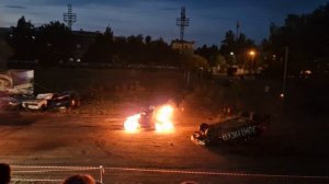 Призрачный гонщик - горящий мотоцикл