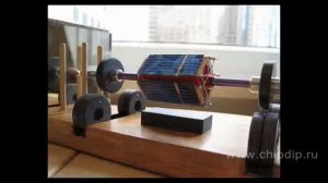 Двигатель с магнитной левитацией ротора