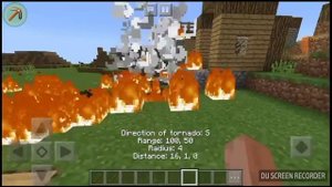 Моды На Майнкрафт Пе.Торнадо в Майнкрафт