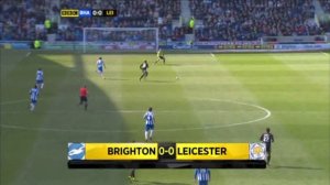 Brighton and Hove Albion vs Leicester City