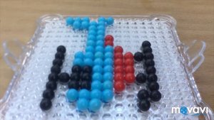 АКВАмозаика/акваМОЗАЇКА/MagicBeads DIY puzzle WATER