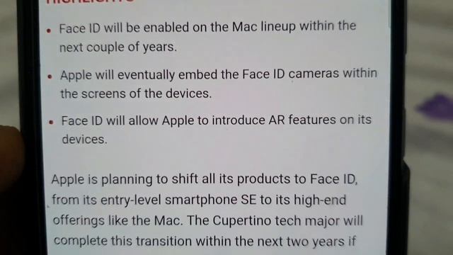 Apple News Face id | face id | all mackbook and i mac devices by 2023| hindi смотреть онлайн