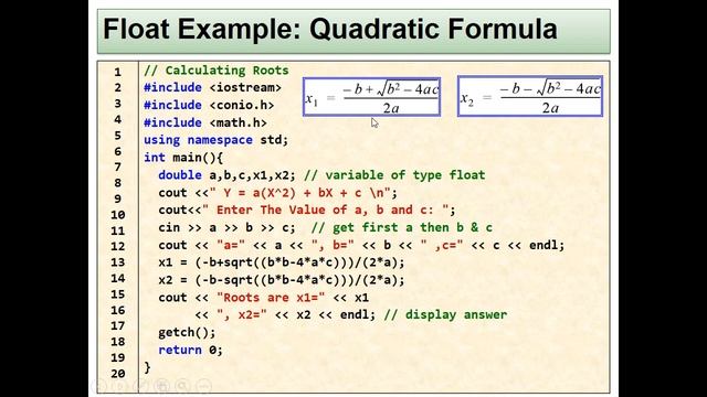C++ Programming 08 Quadratic Formula смотреть онлайн