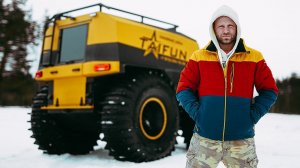 Вездеход Тайфун на Тесте у Бедросова Бориса Героя Сериала 'Крепкие Орешки'| Бортоповоротный Вездеход