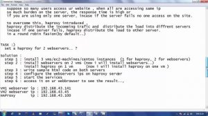 HAproxy setup step by step