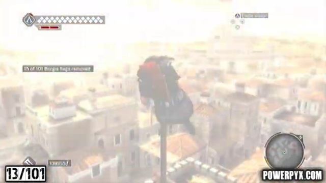 Assassin's Creed Brotherhood - All Flag Locations Part 1 (Centro District)