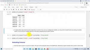 Pandas 03 | DataFrame  - Sorting and Subsetting بالعربي