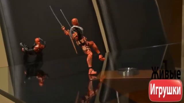 Дэдпул VS Человека паука мульт игрушка от марвел смотреть онлайн