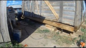 ЗАМЕНА ГНИЛЫХ БРУСЬЕВ У СТЕН ДОМА.МОЙ ЭПИЧЕСКИЙ РЕМОНТ