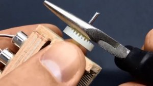 Самодельный маленький двигатель V6