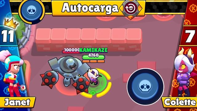 JANET vs COLETTE | 31 Tests | Brawl Stars смотреть онлайн