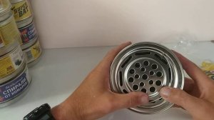 Банка для спиралей от комаров.