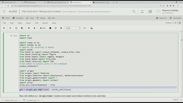 ArcGIS Notebooks: An Introduction