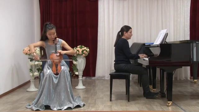 А.Жұбанов Ария А.Бабаджанян Концерт 1 часть. Ақерке Қонысбаева.