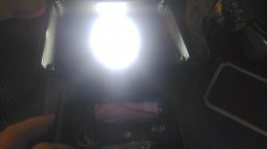 Аккумуляторный прожектор своими руками