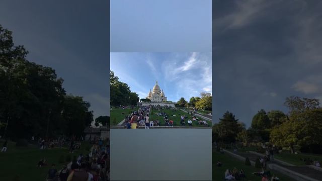 The Basilica of Sacred Heart ❤️ of Paris #jesus #church #sacrécoeur #europe #shortsvideo #trending