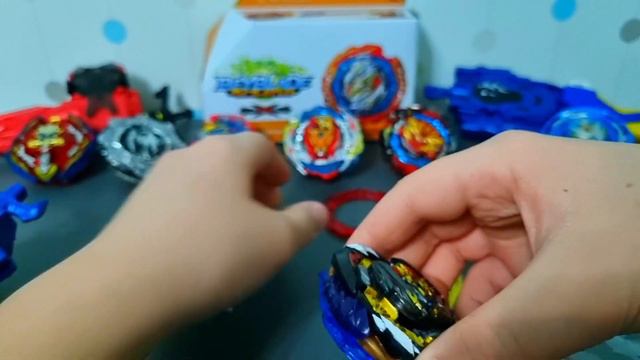 Самый крутой Волчек от Flame!GATLING DRAGON.Beyblade burst.    6 season