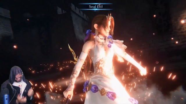 FINAL FANTASY VII EVER CRISIS REACTION