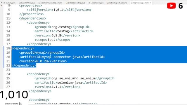 Selenium Database Testing Live || Database Testing Using Selenium